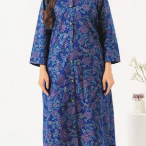 2 Piece Embroidered Linen Suit