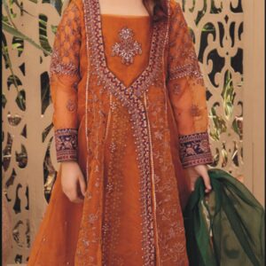 2 Piece Embroidered Linen Suit